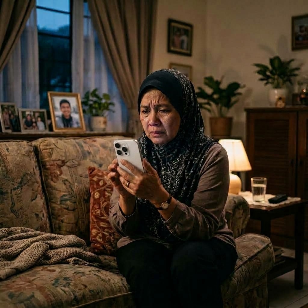 Ibu ayah sibuk
